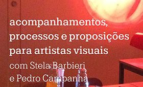 curso online – Acompanhamentos, processos e proposições para artistas visuais com Stela Barbieri Pedro Campanha [inscrições encerradas] [Online]