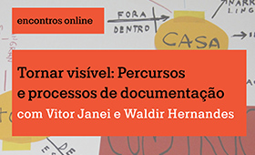 Leia mais sobre o artigo encontro online – tornar visível: percursos e processos de documentação